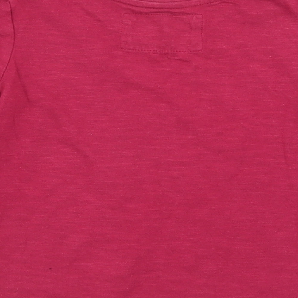 TU Girls Red   Basic T-Shirt Size 18-24 Months