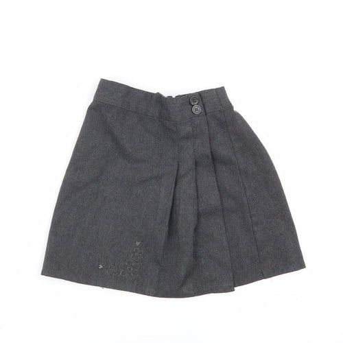school life Girls Grey   Flare Skirt Size 6 Years