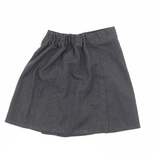 school life Girls Grey   Flare Skirt Size 6 Years