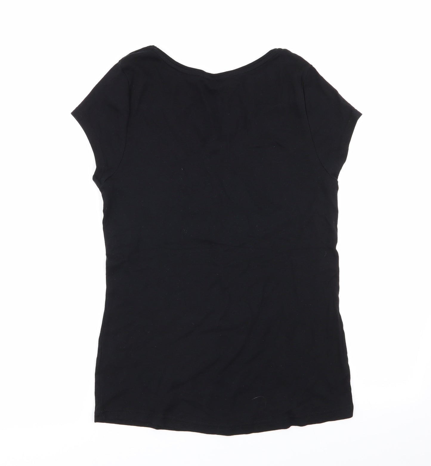 Asda George Womens Black   Basic T-Shirt Size 16