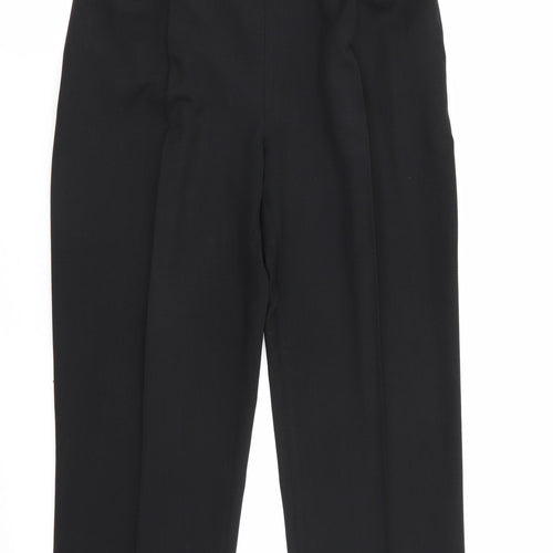 BHS Womens Black   Trousers  Size 12 L26 in