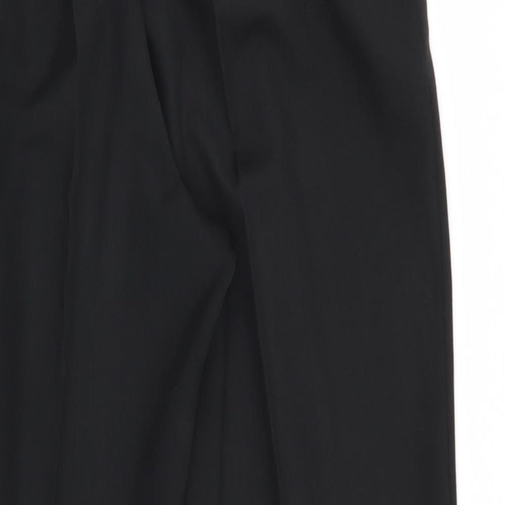 BHS Womens Black   Trousers  Size 12 L26 in