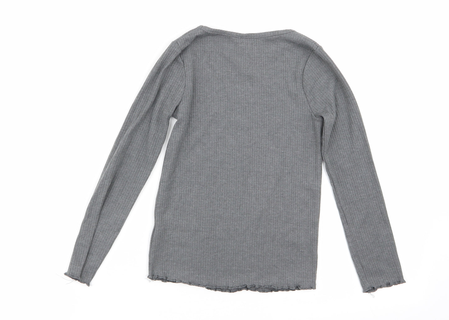 TU Girls Grey   Basic T-Shirt Size 6 Years