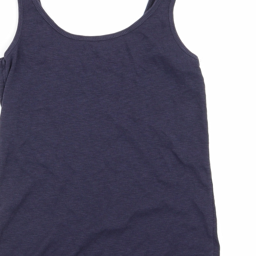 Primark Womens Blue   Basic Tank Size 14