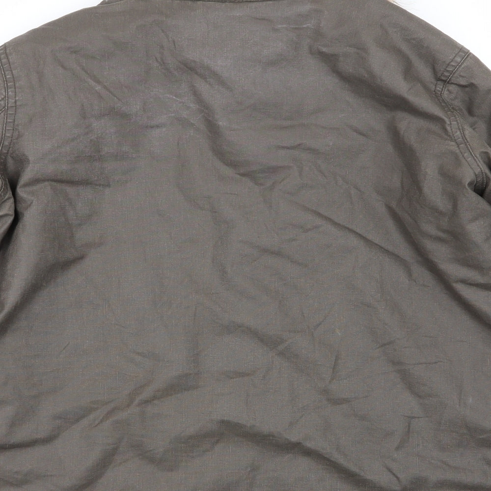 River Island Womens Brown   Overcoat Coat Size 8