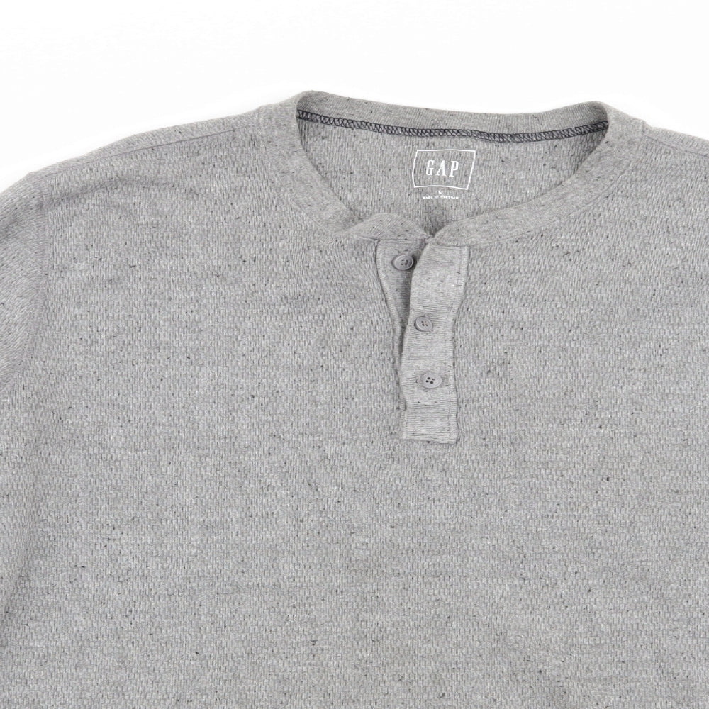Gap Mens Grey    T-Shirt Size L
