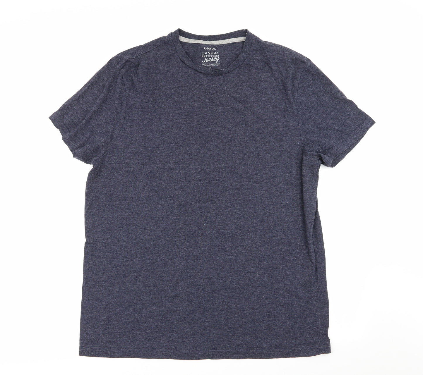 Asda George Mens Blue    T-Shirt Size L