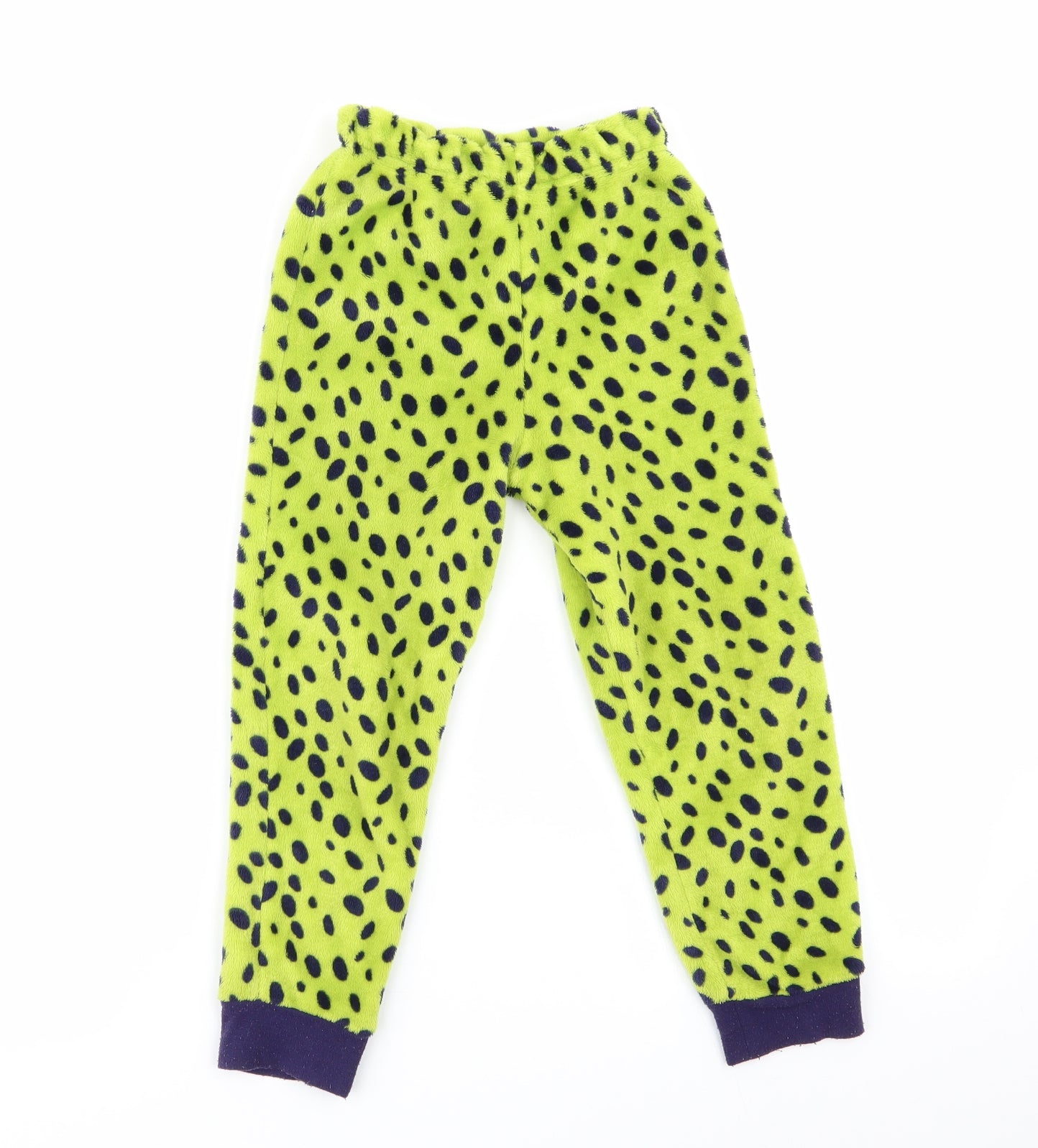 jeff and co Boys Green Animal Print   Pyjama Pants Size 5-6 Years