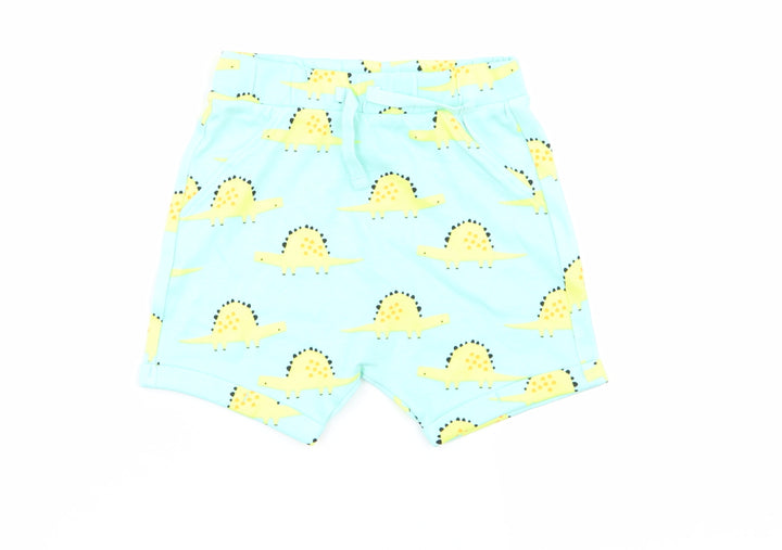 Asda George Baby Blue Animal Print Capri Trousers Size 12-18 Months