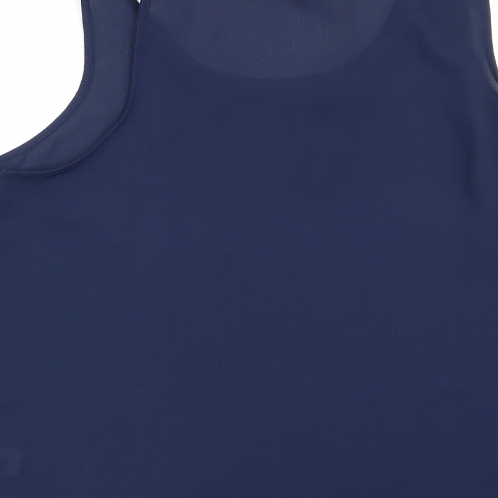 Primark Womens Blue   Basic Tank Size 12