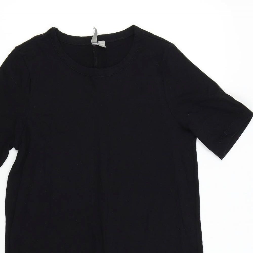 ASOS Womens Black   T-Shirt Dress  Size 6