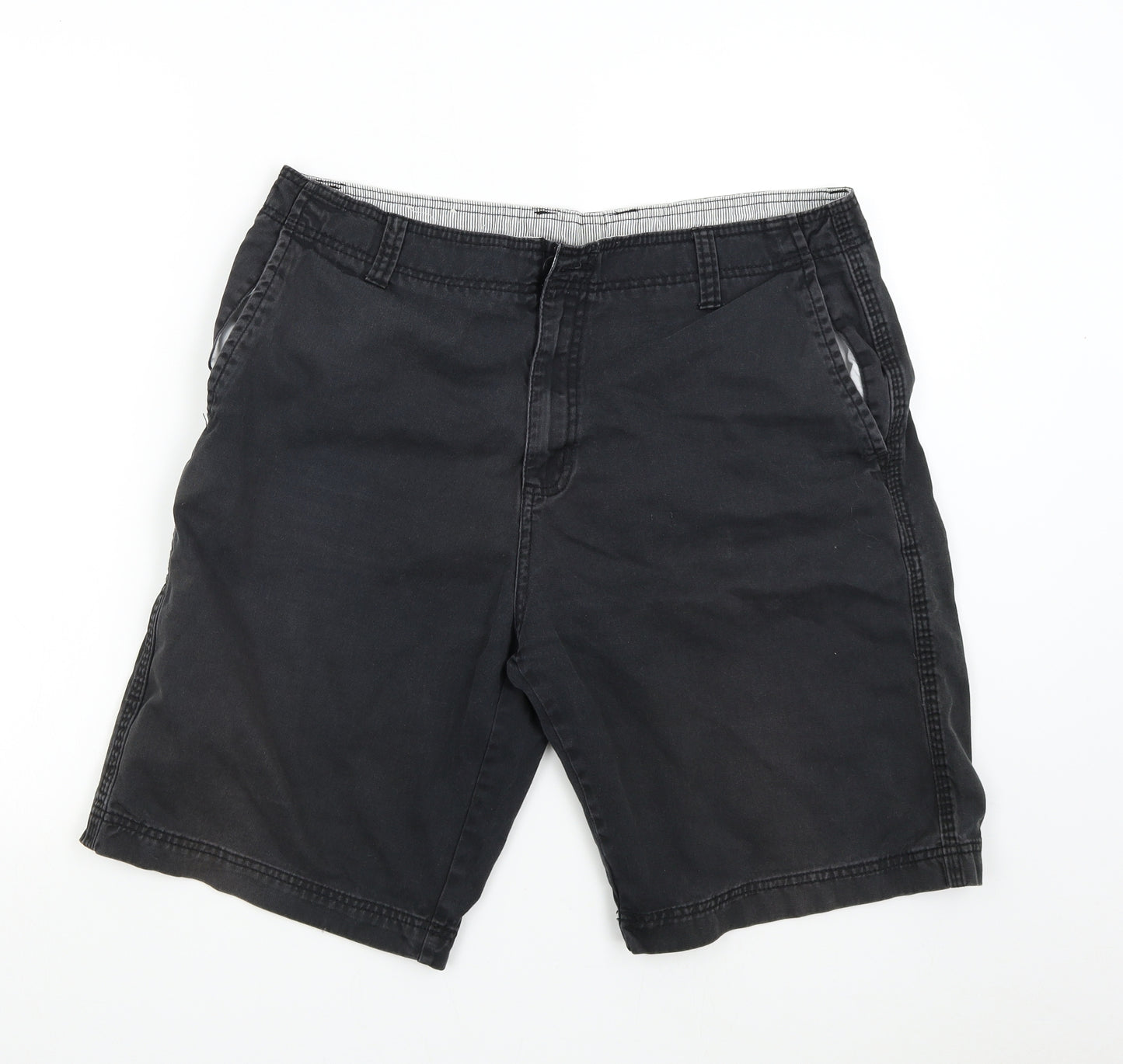 Primark Mens Black   Bermuda Shorts Size 36