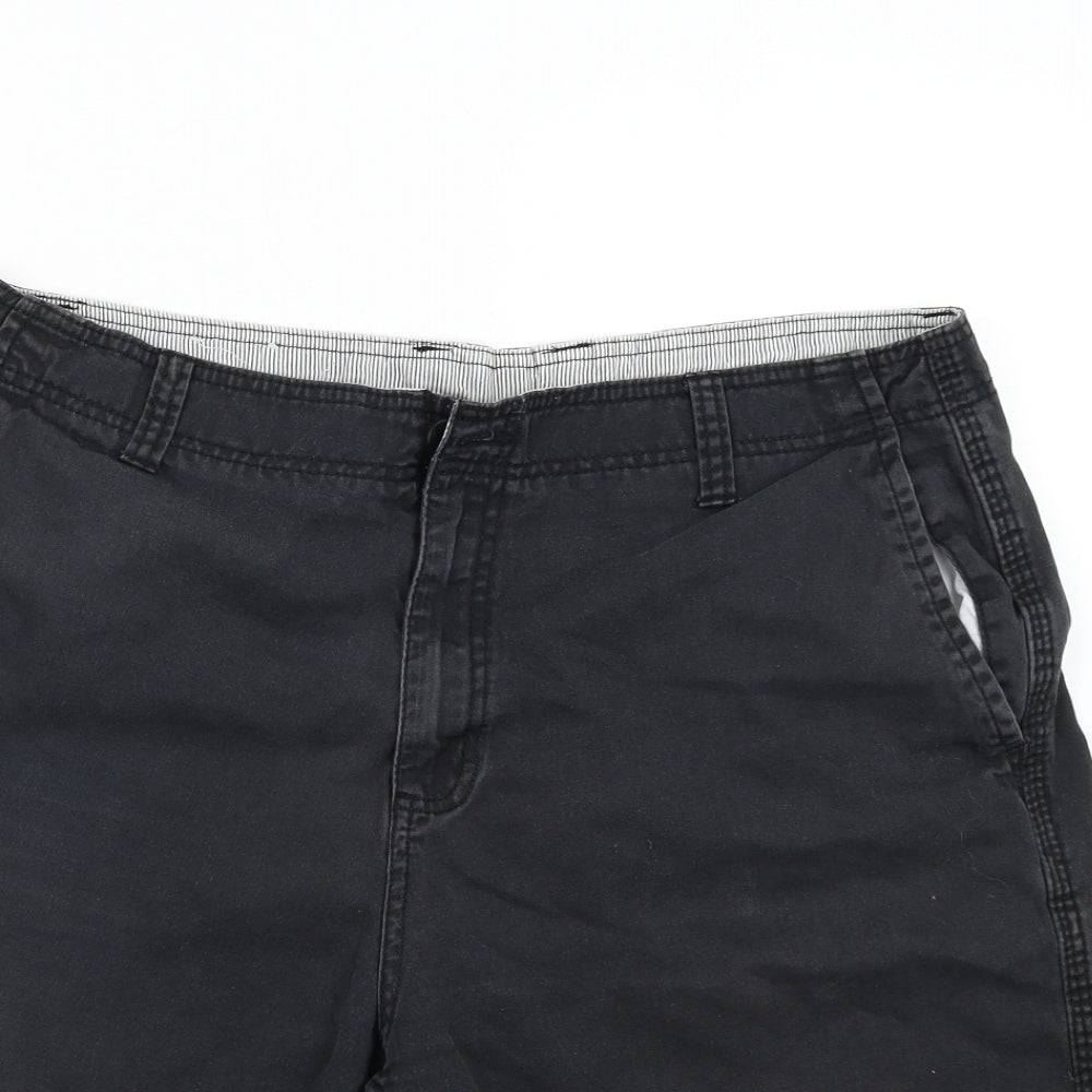 Primark Mens Black   Bermuda Shorts Size 36