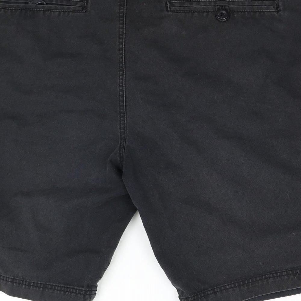 Primark Mens Black   Bermuda Shorts Size 36