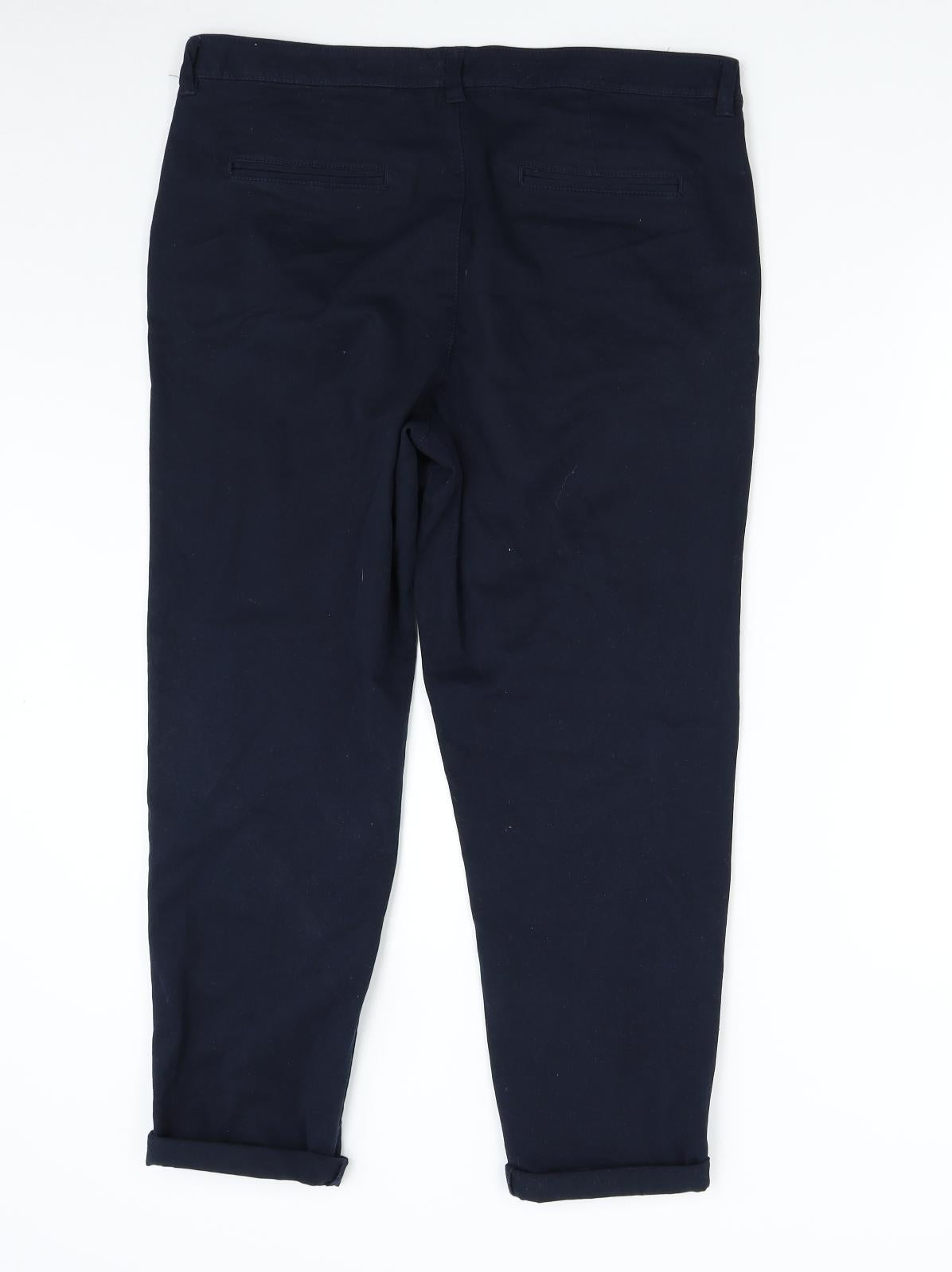 F&F Womens Blue   Tapered Jeans Size 14 L26 in
