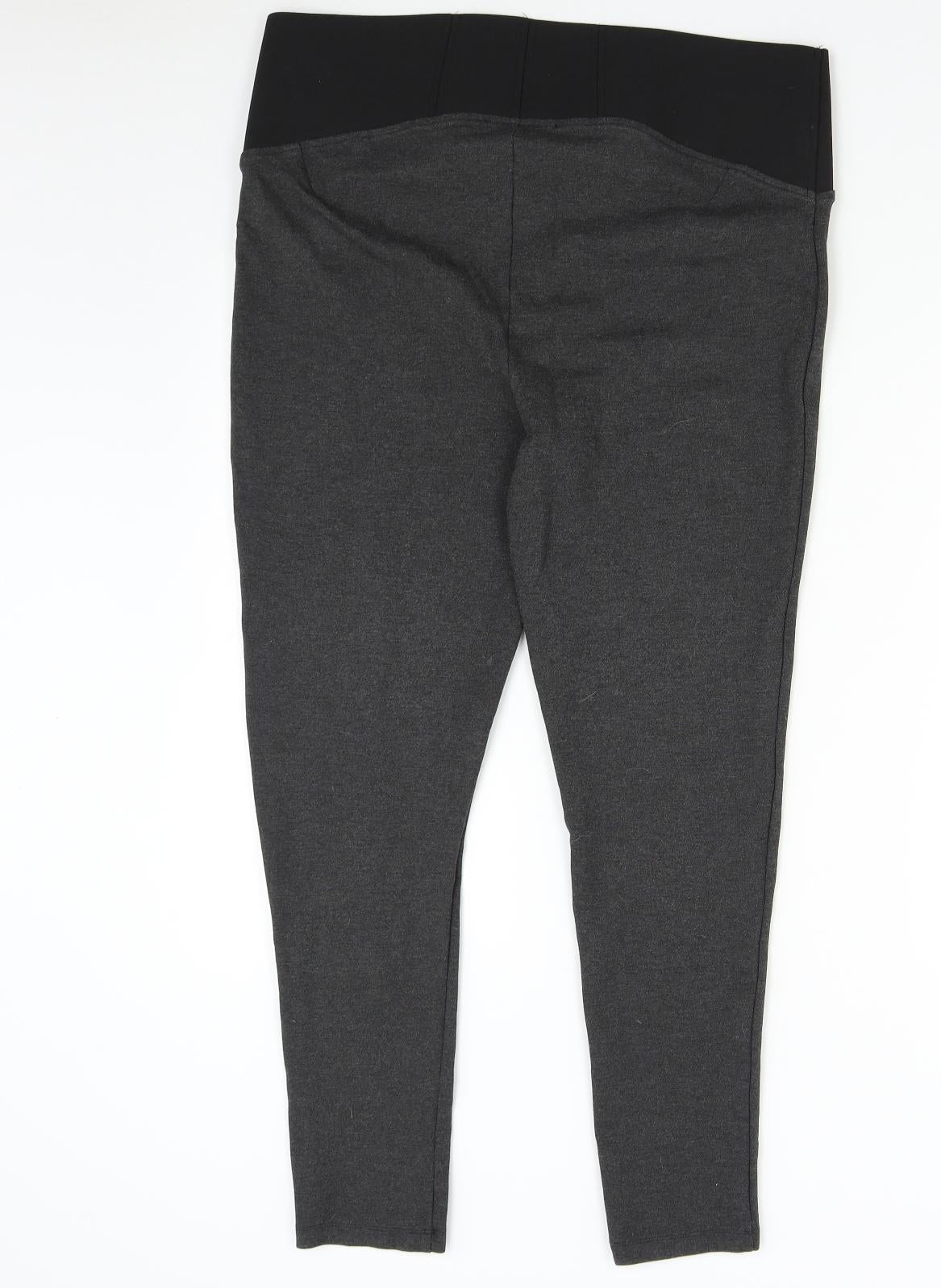 M&S Womens Grey   Sweatpants Trousers Size 18 L27 in
