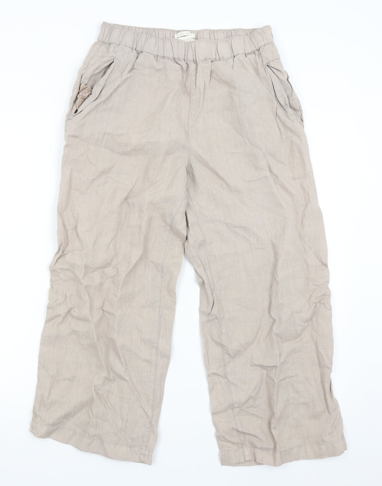 Cynthia Rowley Womens Beige   Capri Trousers Size S L23 in