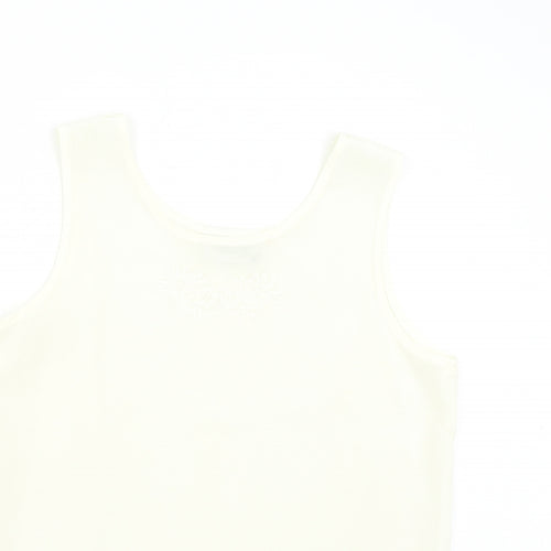 Perception Womens Ivory   Basic Blouse Size 12
