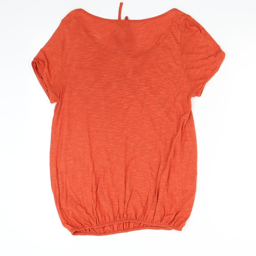 F&F Womens Orange   Basic Blouse Size 12