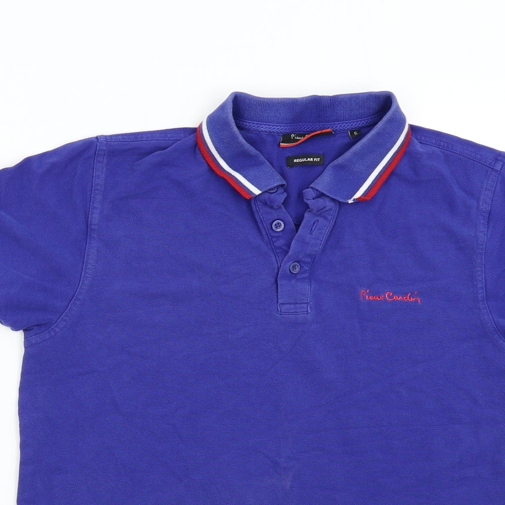 Pierre Cardin Girls Blue   Basic Polo Size S
