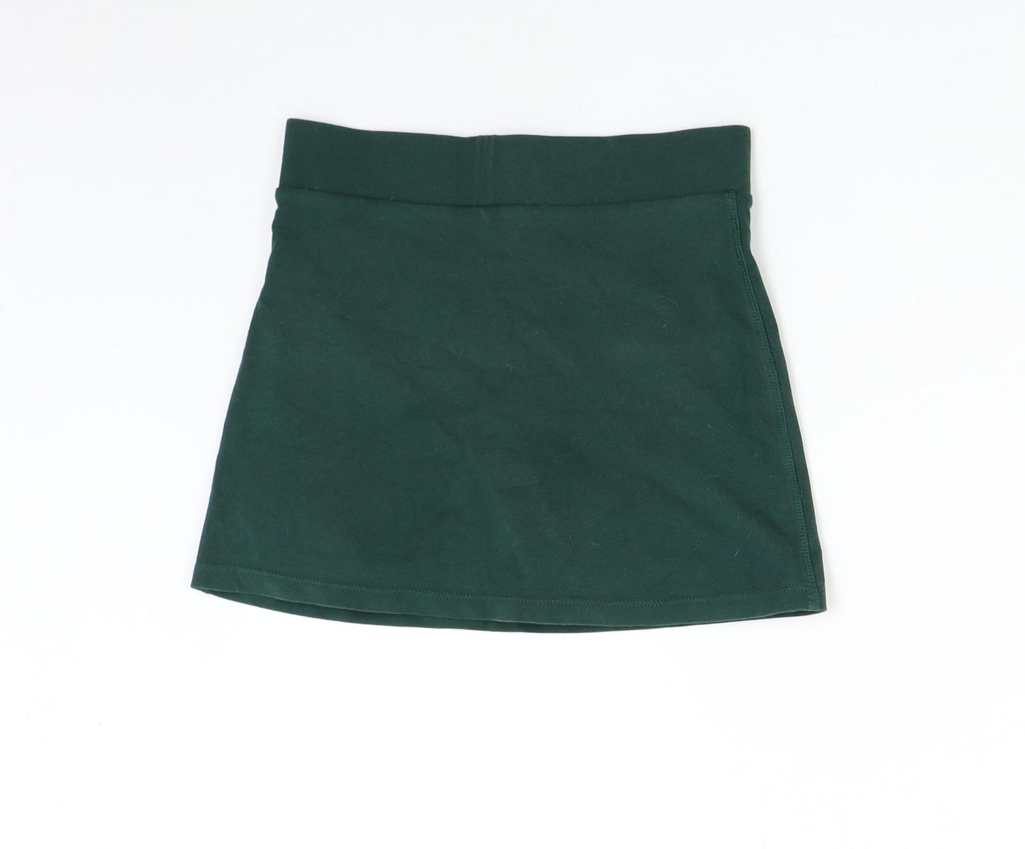 M&S Girls Green   Mini Skort Size 9-10 Years