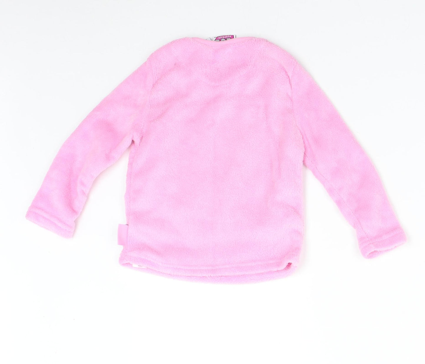 Primark Girls Pink Solid Fleece Top Pyjama Top Size 3-4 Years  - LOL Surprise! Dolls