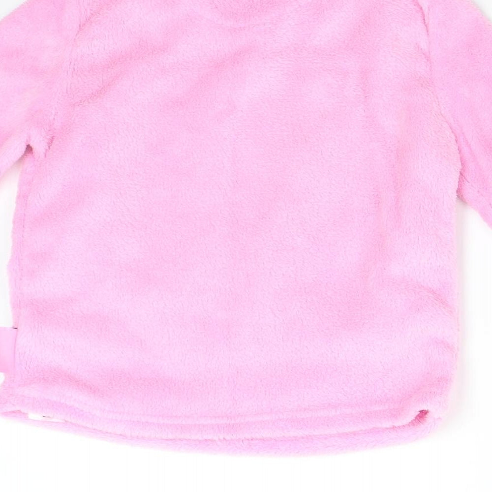Primark Girls Pink Solid Fleece Top Pyjama Top Size 3-4 Years  - LOL Surprise! Dolls