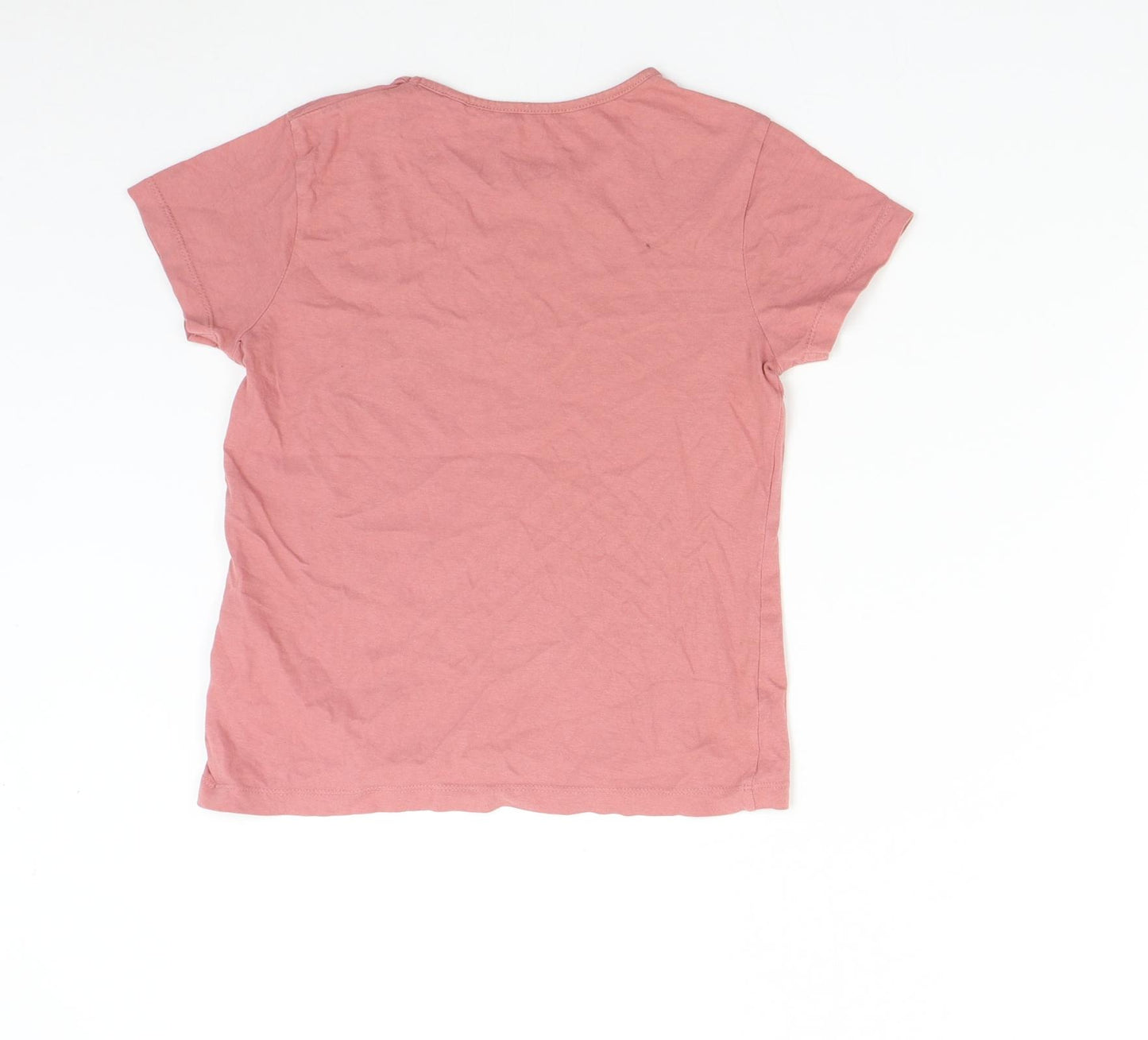 Pepperts Girls Pink   Basic T-Shirt Size 9-10 Years  - California Cactus