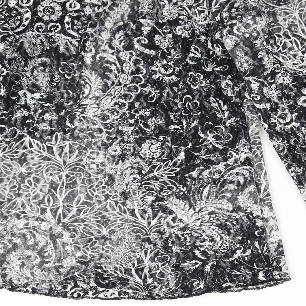 Per Una Womens Multicoloured Floral  Basic Blouse Size 10