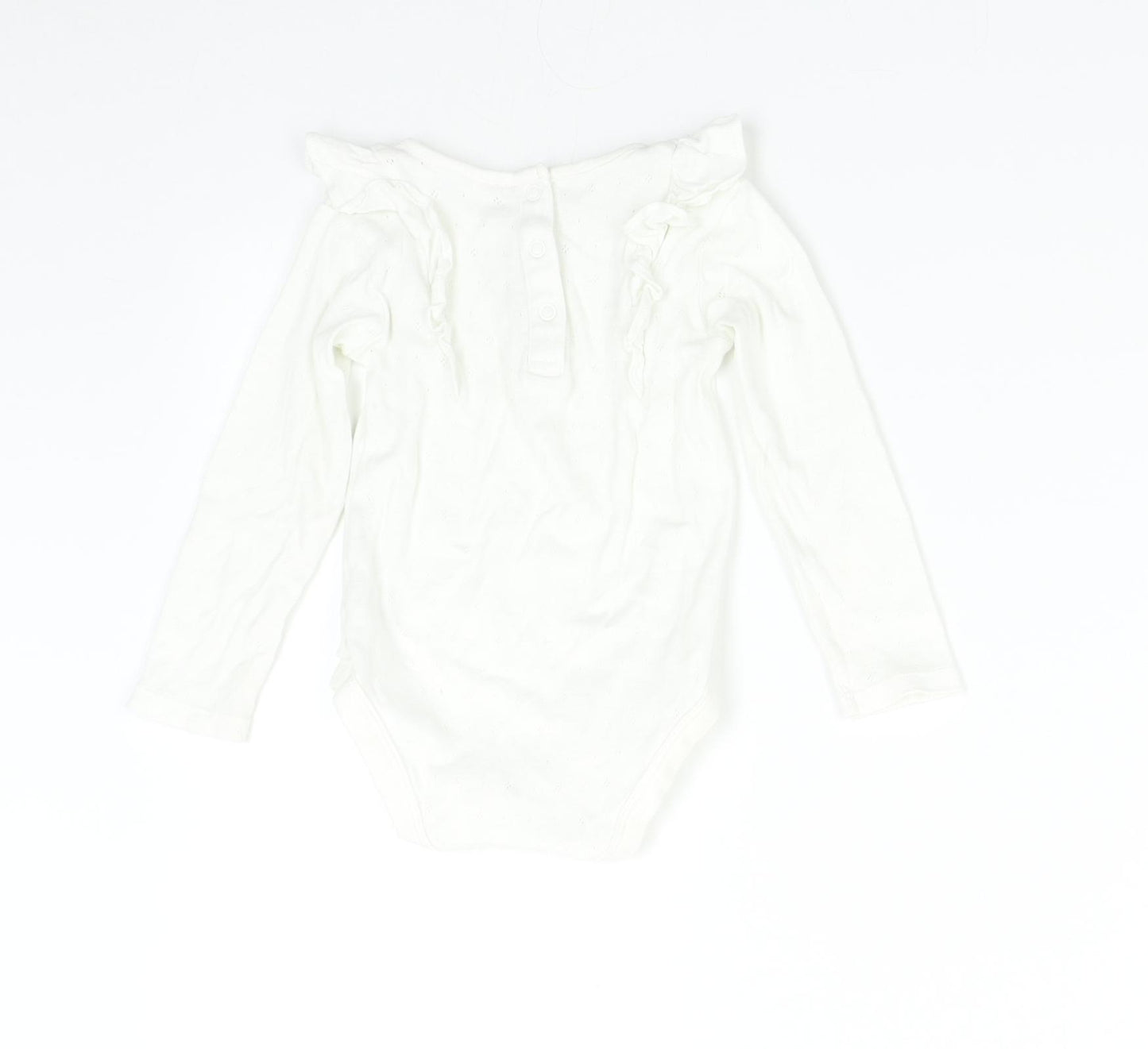 TU Baby White   Babygrow One-Piece Size 12-18 Months