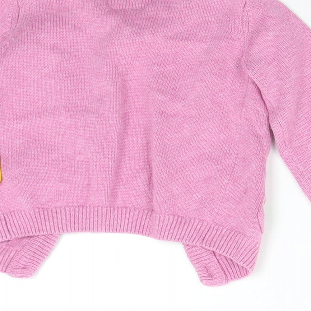 TU Baby Pink  Knit Cardigan Jumper Size 18-24 Months  - Gruffalo