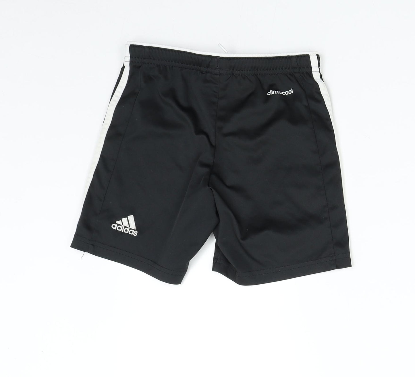 adidas Boys Black   Sweat Shorts Size 7-8 Years - Real Madrid