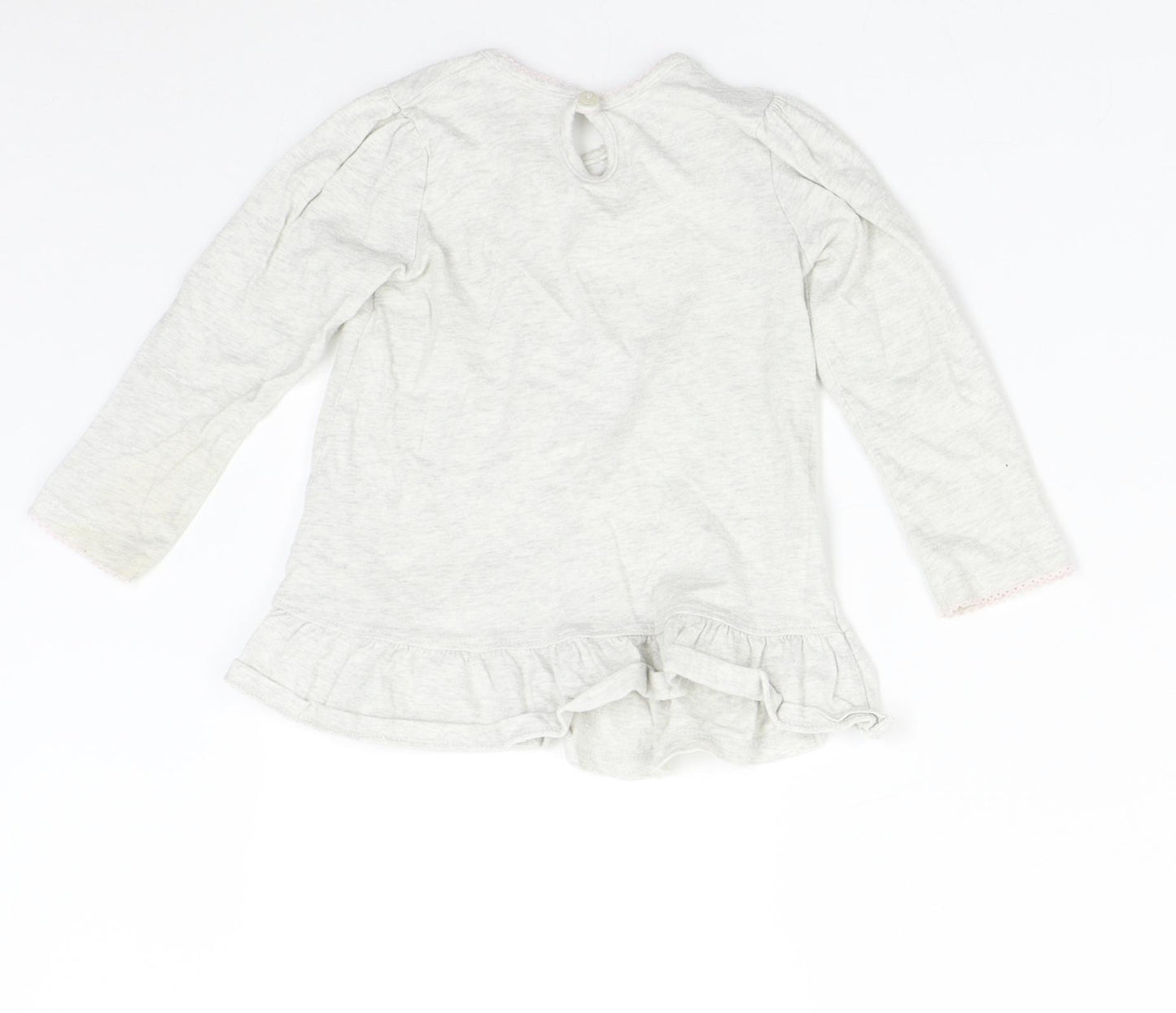 George Baby Grey   Basic T-Shirt Size 12-18 Months  - Winnie the Pooh