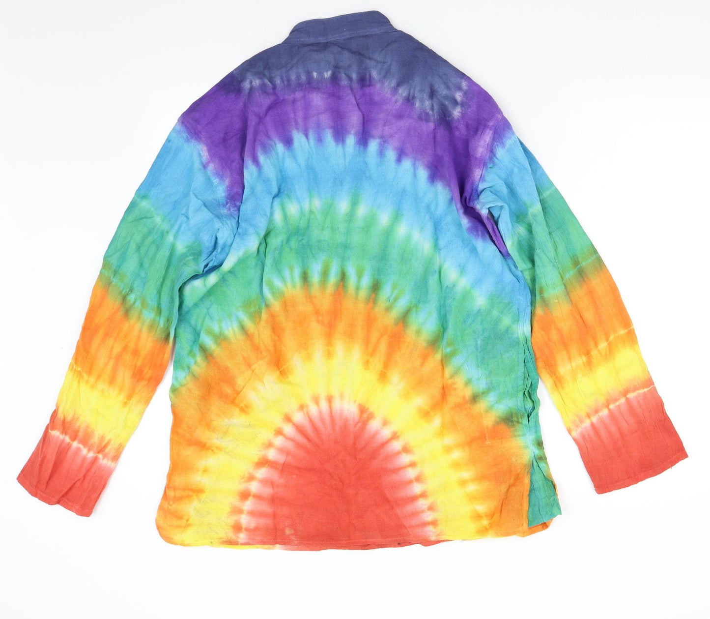 Preworn Mens Multicoloured    Button-Up Size L