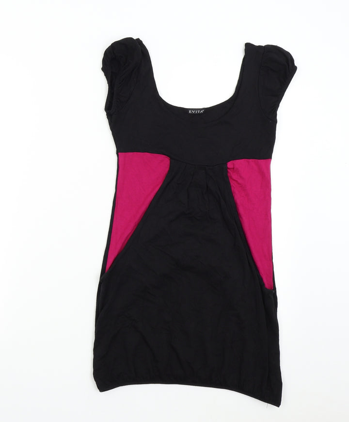 Evita Womens Black   Slip Dress  Size 10