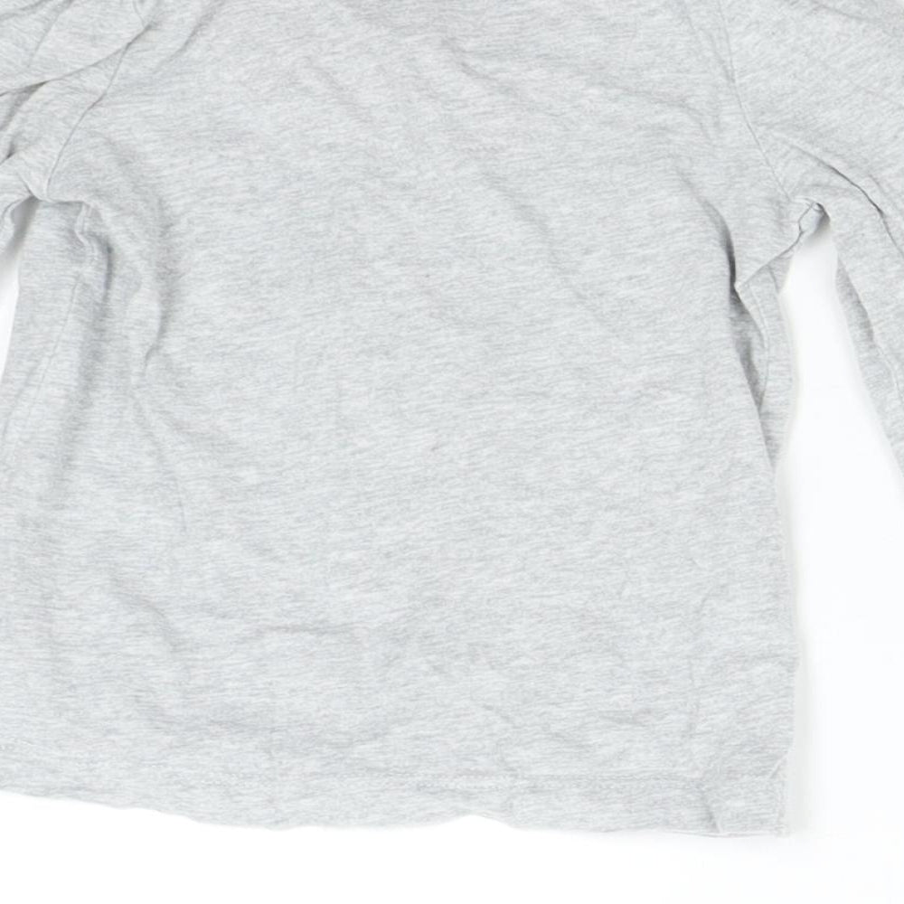 Mothercare Baby Grey Solid   Pyjama Top Size 12-18 Months  - Bunny