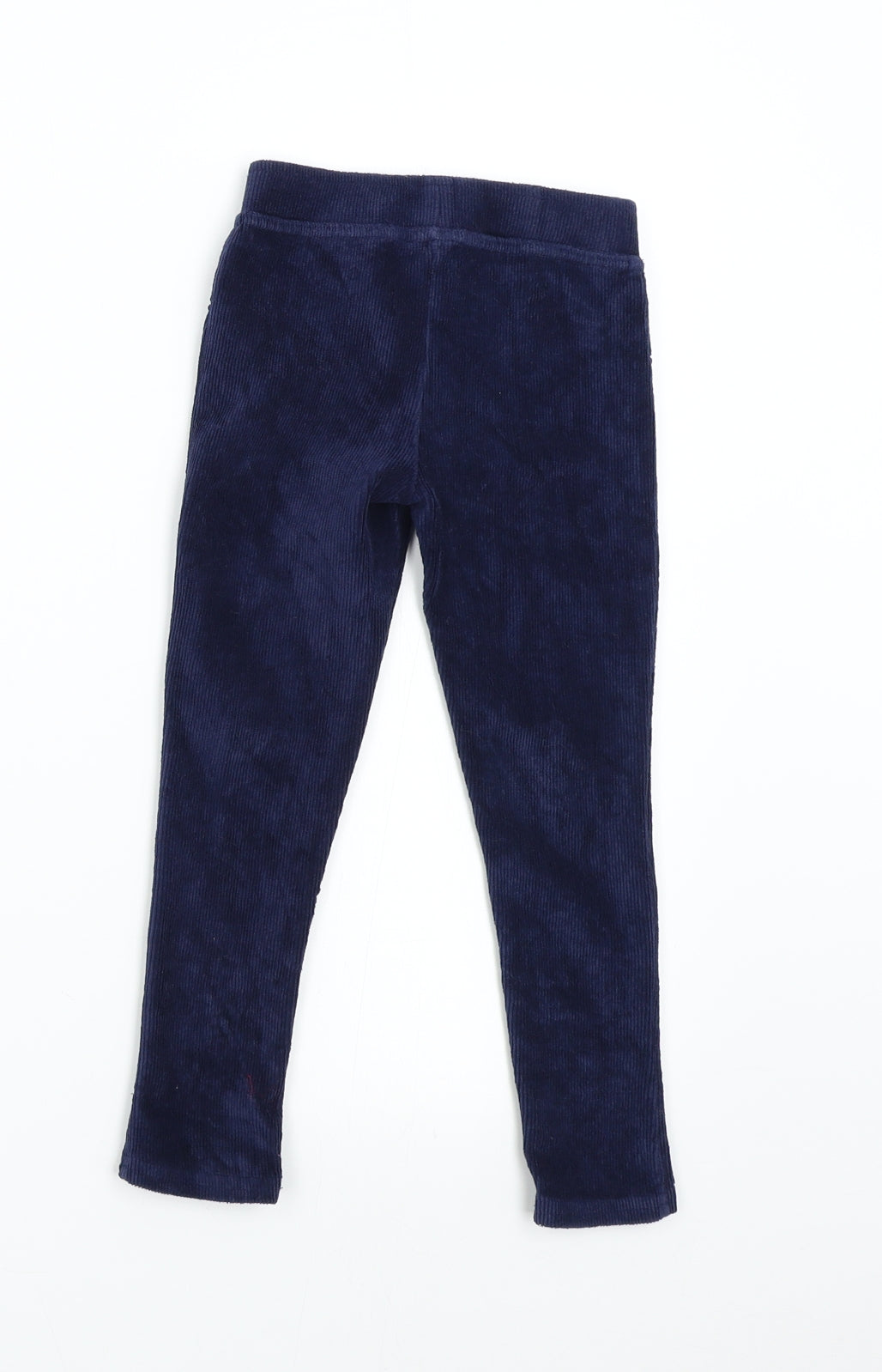 Nutmeg Girls Blue  Corduroy Jogger Trousers Size 4-5 Years