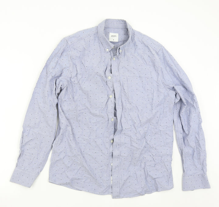 Burton Mens Blue    Button-Up Size M
