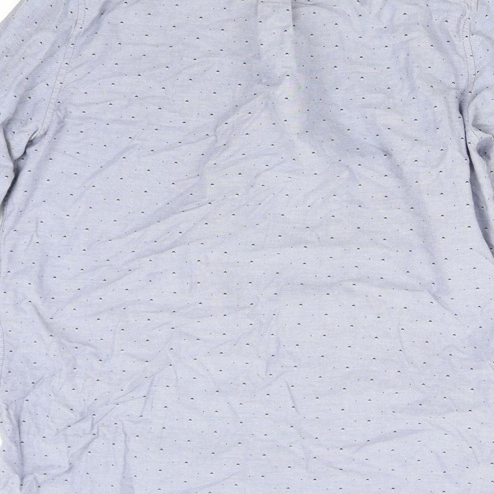 Burton Mens Blue    Button-Up Size M
