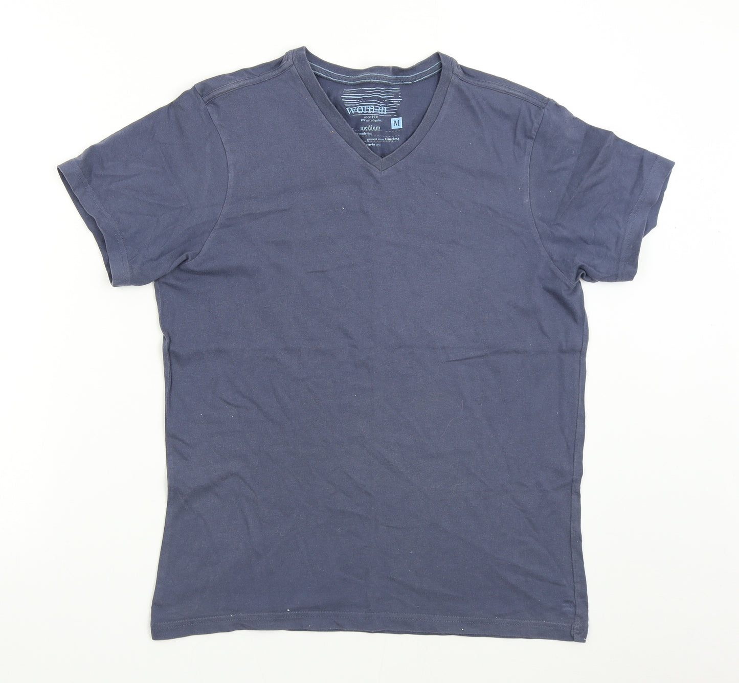 Woolworths Mens Blue    T-Shirt Size M