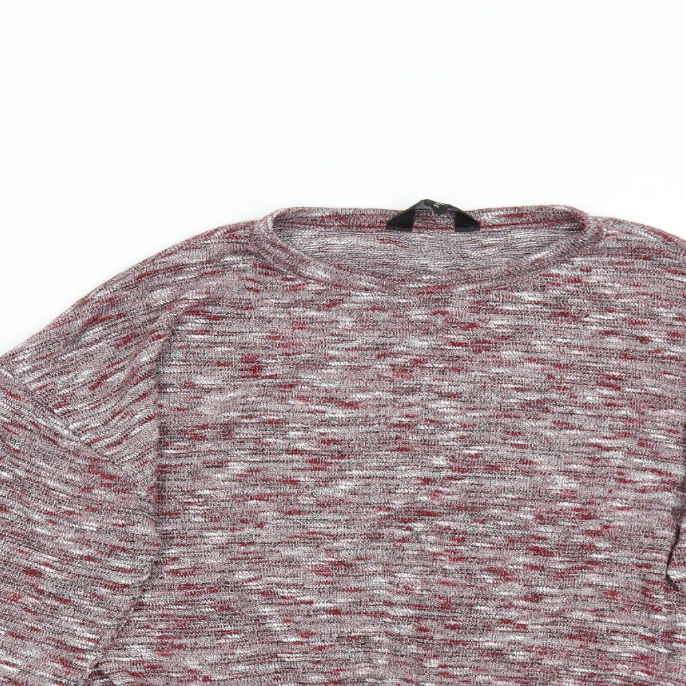 Miss Selfridge Womens Red   Pullover Jumper Size 8