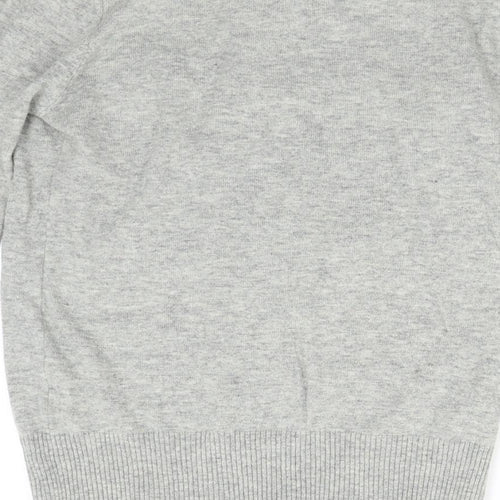 Tailya Womens Grey  Knit Pullover Jumper Size S
