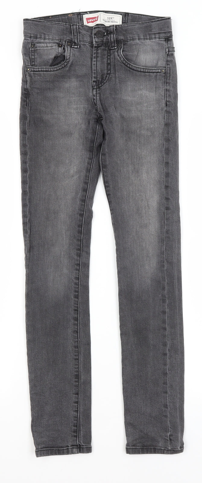 Levis Girls Grey   Skinny Jeans Size 10 Years