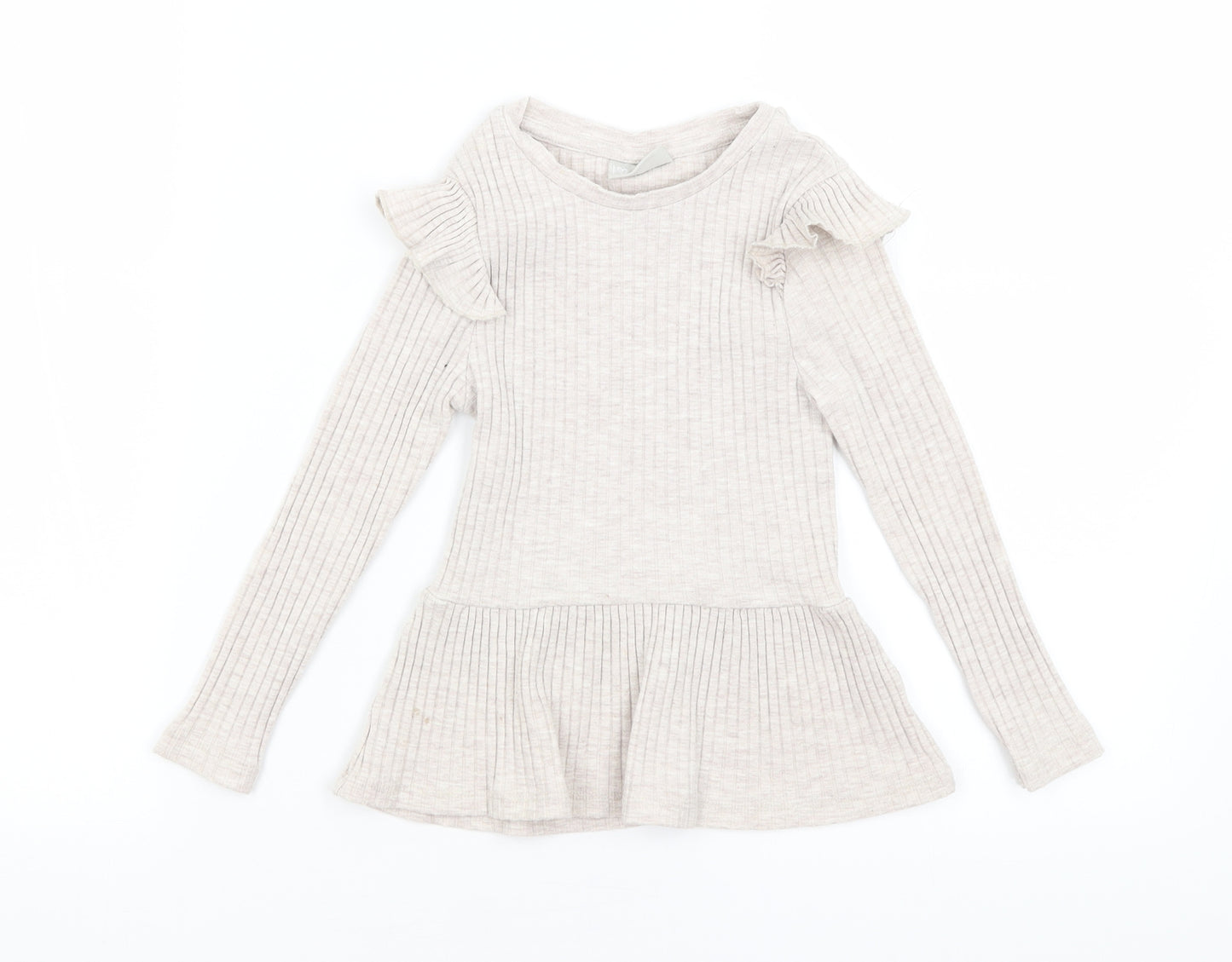 Matalan Girls Beige   Fit & Flare  Size 5 Years