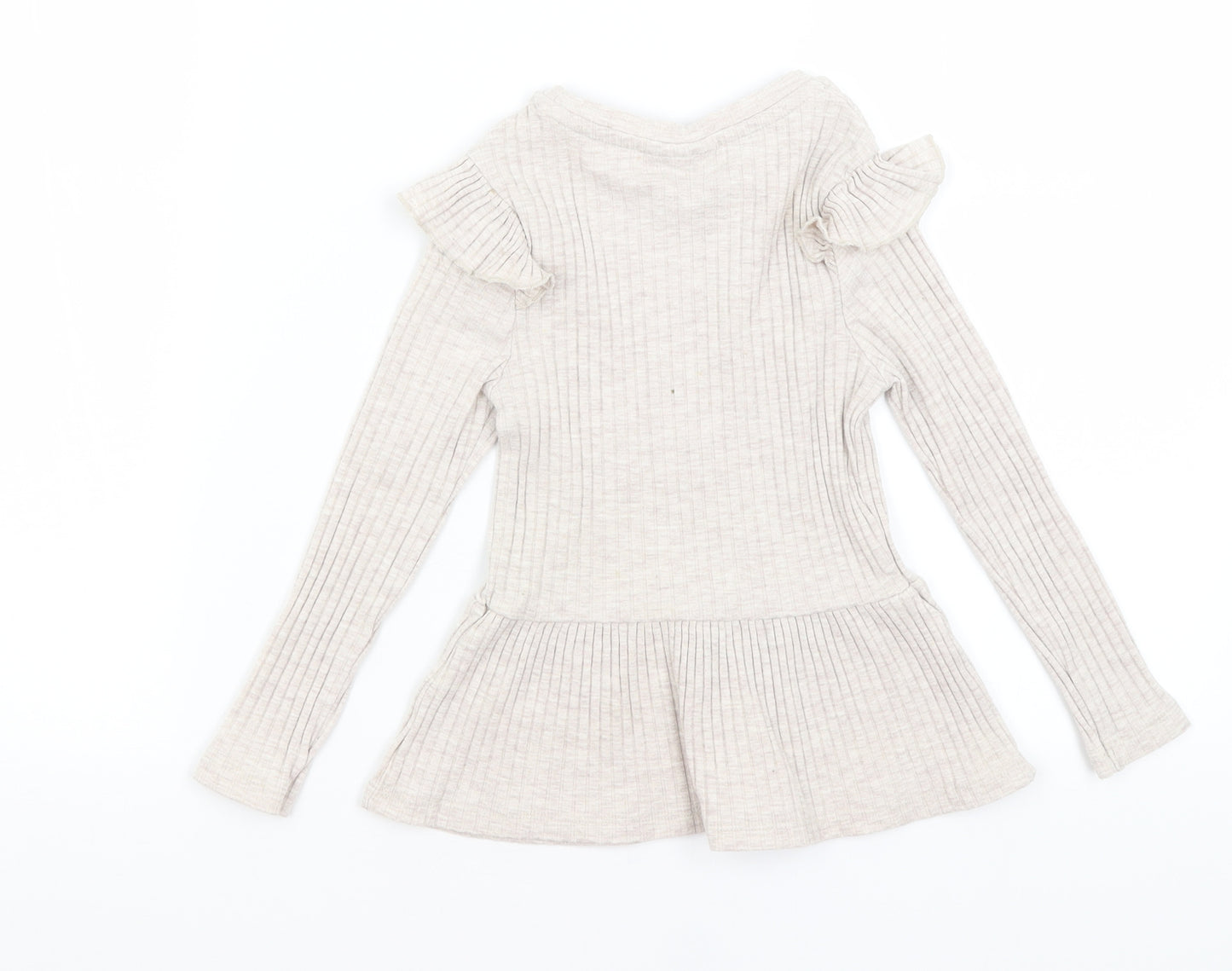 Matalan Girls Beige   Fit & Flare  Size 5 Years