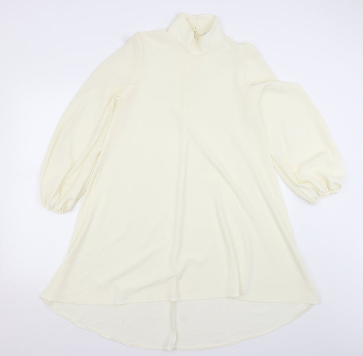 Zack Womens Ivory   A-Line  Size 8