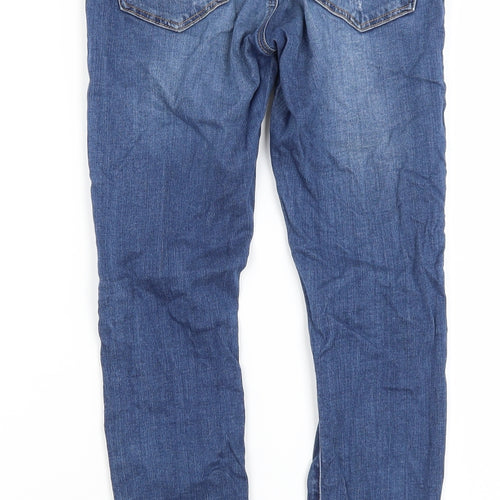 Topshop Womens Blue   Skinny Jeans Size 25 in L25 in