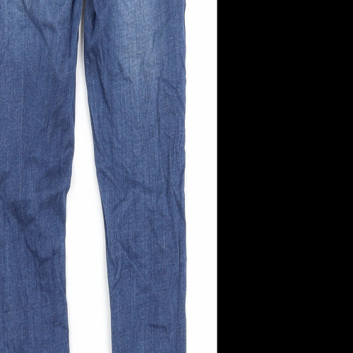 Topshop Womens Blue   Skinny Jeans Size 25 in L25 in