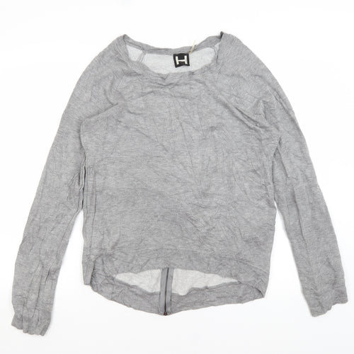 Bordeaux Womens Grey   Pullover Jumper Size M