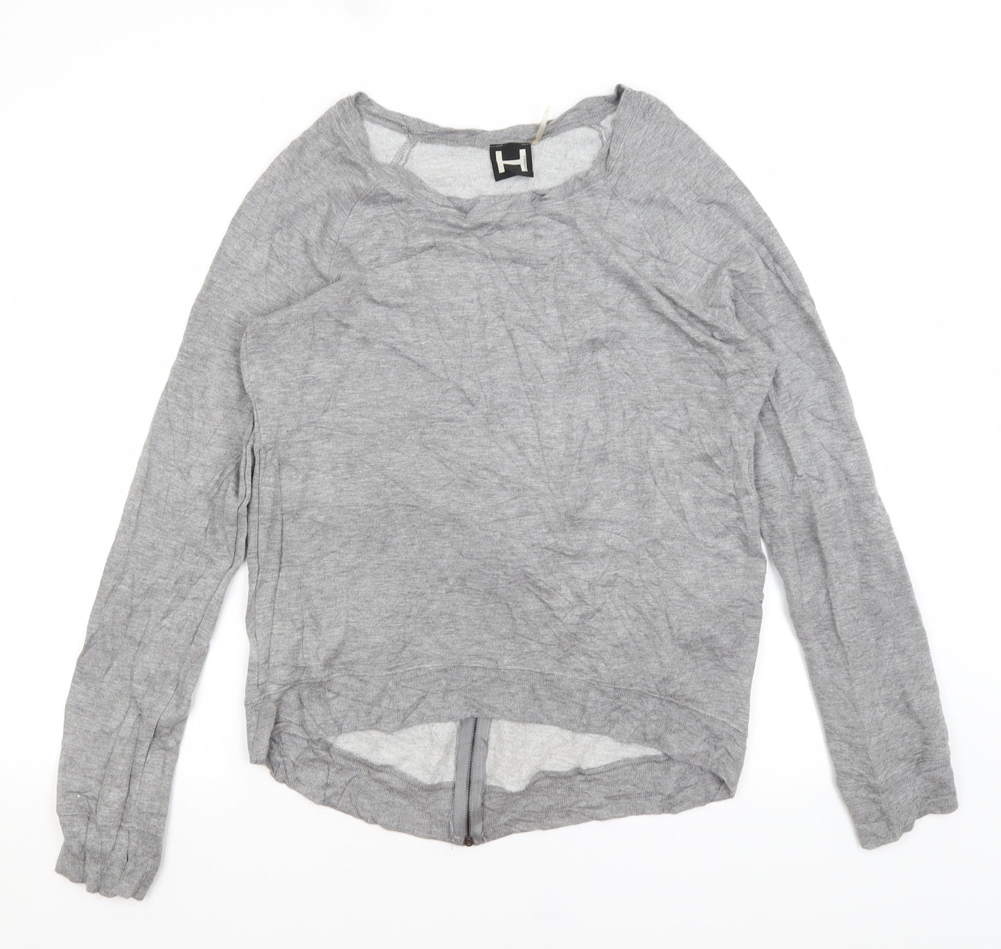 Bordeaux Womens Grey   Pullover Jumper Size M